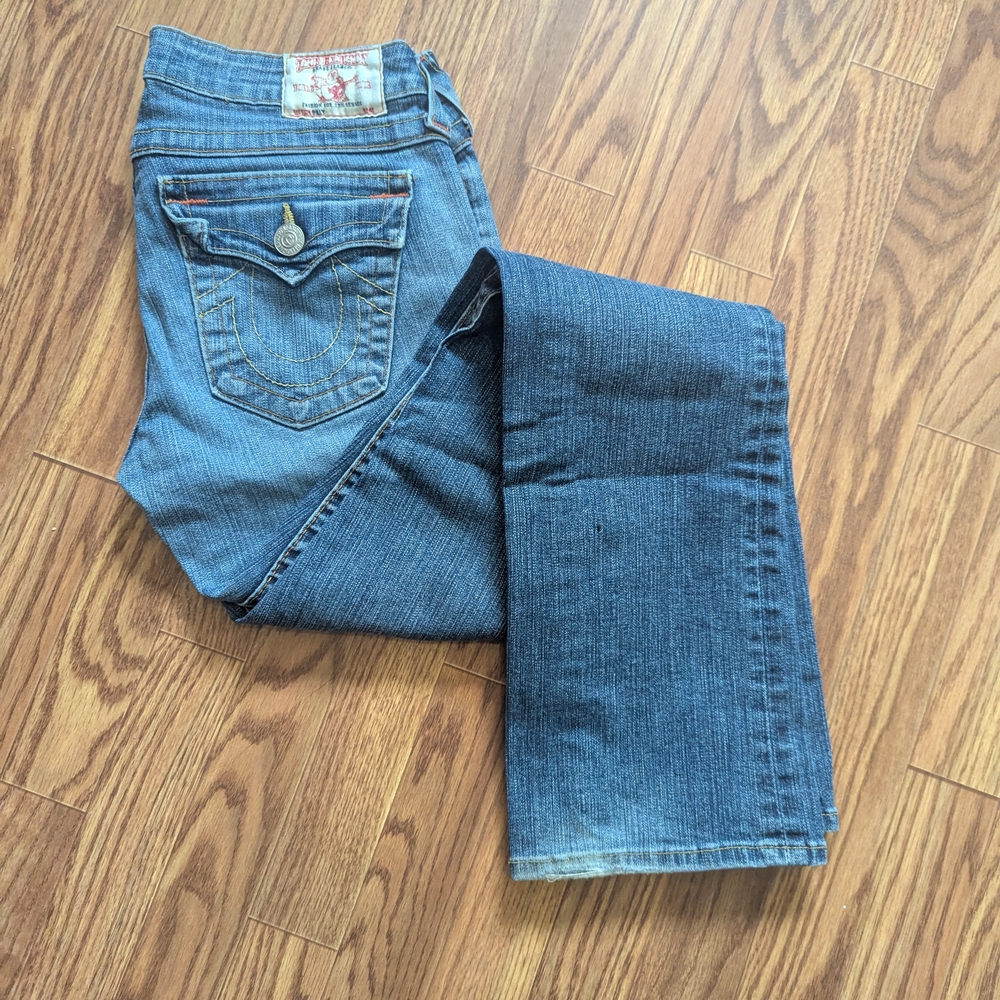 #90 - True Religion Designer Denim Jeans Billy Boot Cut